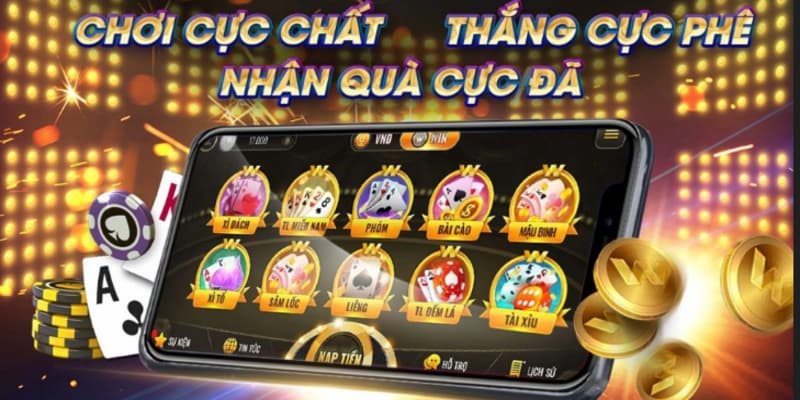 Trò chơi tiêu biểu tại Game bài đổi thưởng